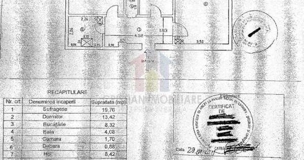 2 camere confort 1 Decomandat, etaj intermediar, Dorobanti-S