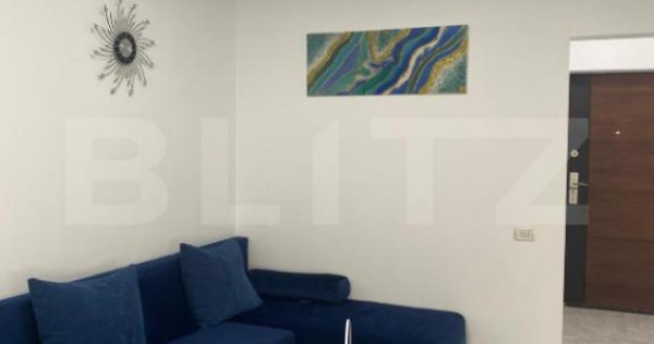 Studio 43 mp utili + balcon 7.7 mp, mobilat, Sanpetru, Braso