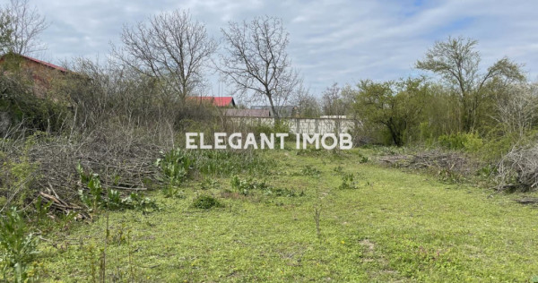 Teren cu deschidere mare la sosea in Corbeanca