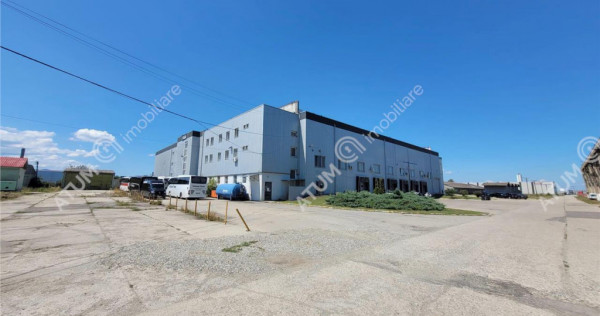 Hala cu rampe descarcare tir in zona Industriala Vest din Si