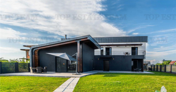 Casa moderna in Corbeanca cu 5 dormitoare si instalatia pent