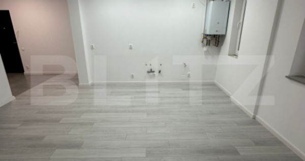 Apartament 3 camere, 58 mp, semifinisat, parter, bloc nou 20