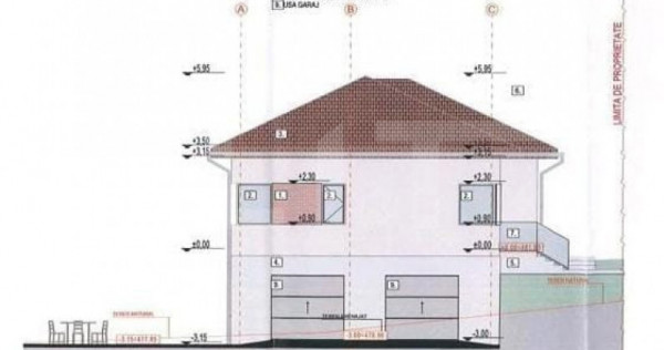 Teren extravilan, cu autorizatie de constructie casa, 875 mp