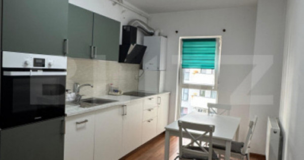 Apartament 2 camere , semidecomandat , 45 Mp mobilat si util