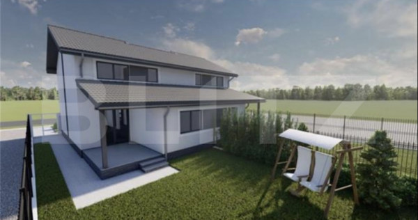 Duplex modern, Sacalaz – zona centrala, toate utilitățil