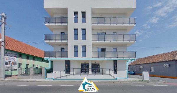 Spațiu comercial nou, de 290 mp, la prima inchiriere, pe Calea Radnei