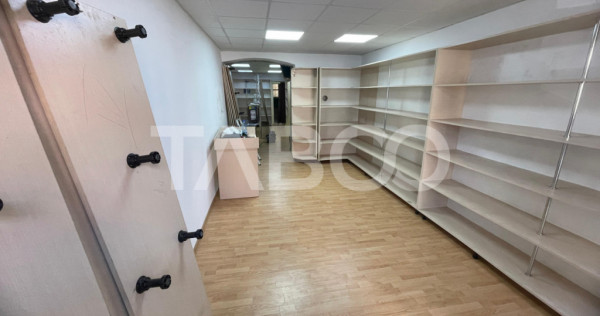 Spatiu comercial de vanzare–central trafic pietonal vitrin