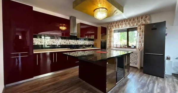 Vila 4 camere de vanzare/inchiriere curte 707 mp- Crevedia