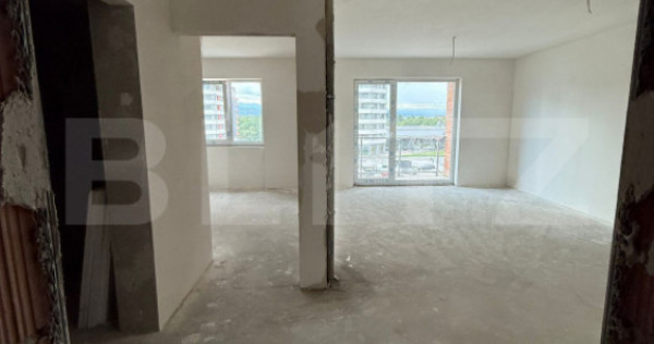 Apartament 2 camere, bloc nou, etaj intermediar, parcare, zo