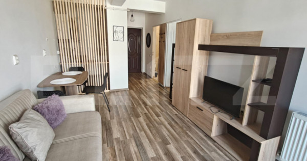 Apartament cu doua camere, mobilat, etaj 1, parcare, zona Te