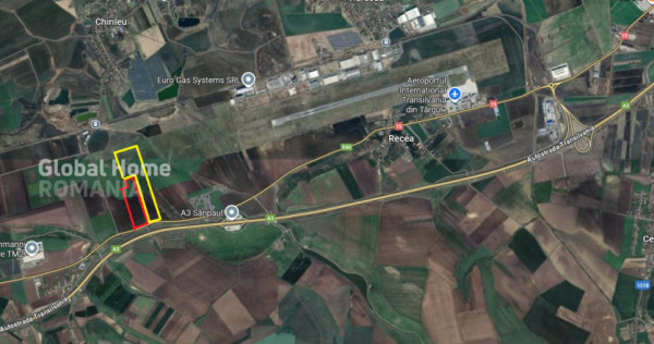 Teren 37.500 Mp-DN 15 Autostrada Transilvania - Mures
