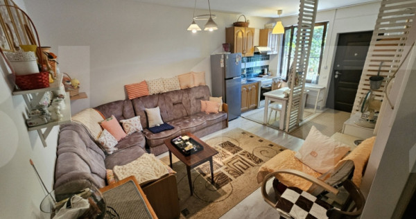 Apartament in vila, 47 mp, curte proprie de 37 mp - Cartier