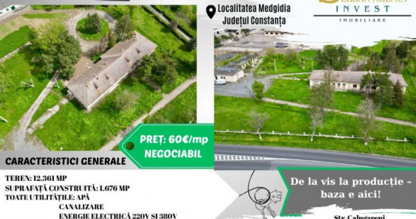 FERMĂ DE VÂNZARE – Partizanu, județul Constanța