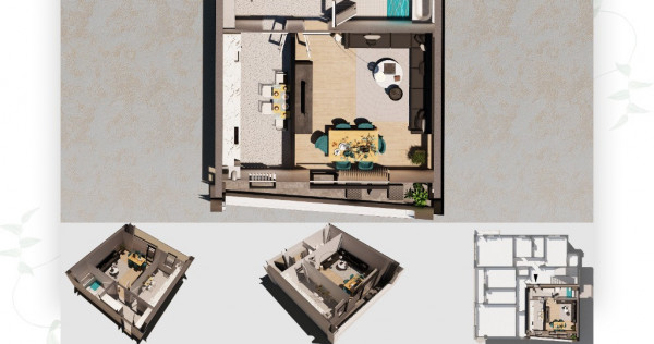 ULTIMILE 3 unitati ramase - Garsoniera 51.4 mp - zona Kamsas