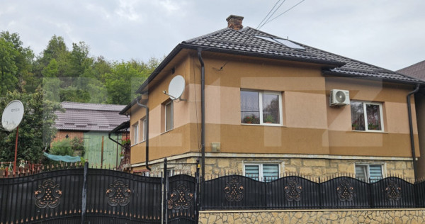 Casa la cheie, teren de 1600 mp, sat Macau, schimb cu aparta