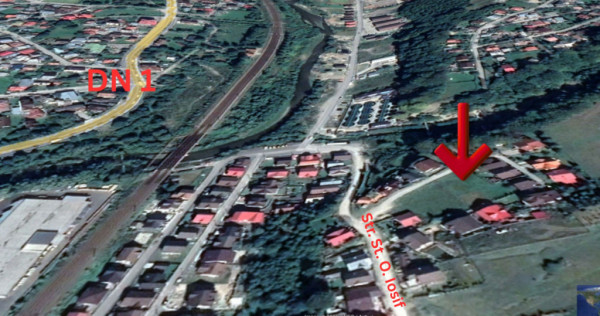 Teren intravilan Poiana Tapului. Tripla deschidere. Vedere l