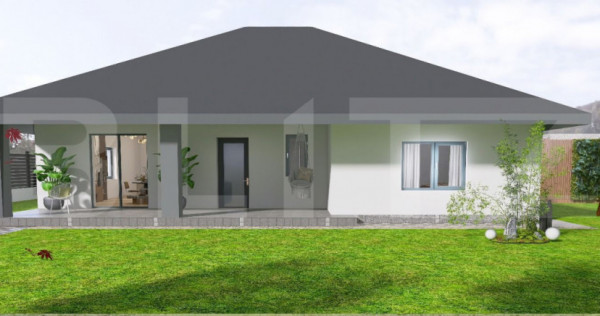 Casa moderna pe parter in Sanpetru,finisaje moderne,pregatit