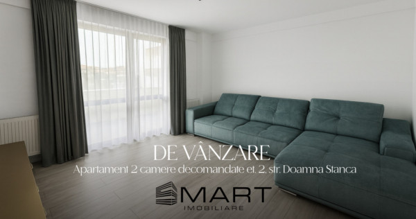 Apartament bloc nou,2 camere, etaj 6 cu lift, loc de parcar