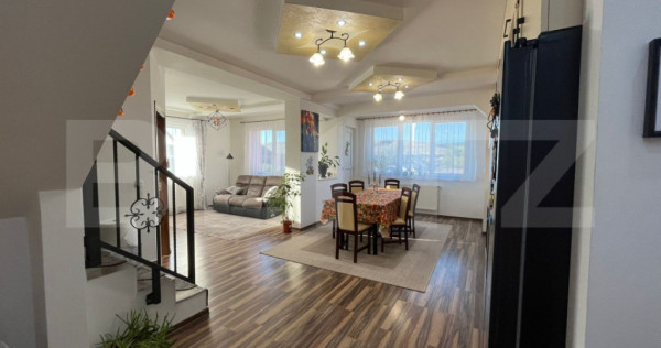 Apartament 4 camere, pe doua nivele, la cheie, parcare, la 4