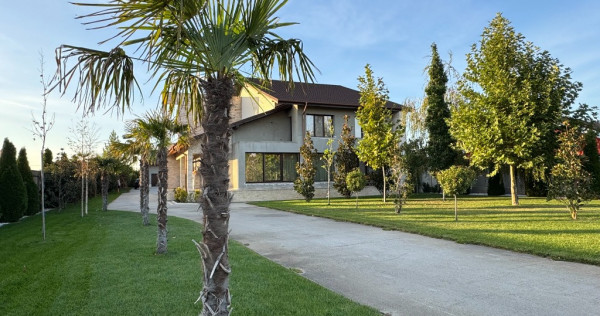 Vila S+P+1E, finisaje de lux, teren - 3000 mp, zona Platou Strehareti