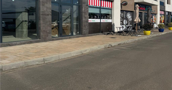 Sp com 195 mp, 7 locuri de parcare, 4 intrari, zona de Nord,