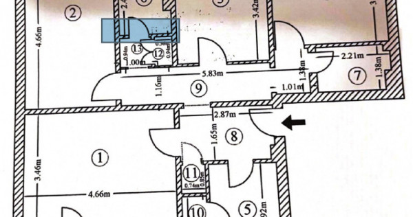 Apartament 4 camere,decomandat &ndash; Titan/Nicolae Grigorescu &ndash; 5min. IOR