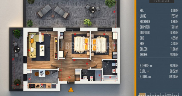 3 Camere Ideal Investitie cu Parcare Inclusa-Acces Rapid STB