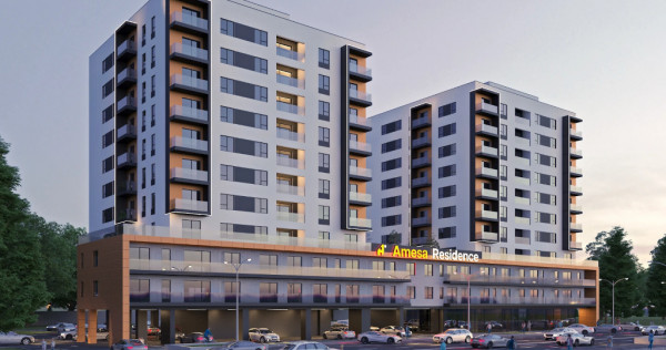 Vânzare apartament cu 2 camere - suprafata 54 mp - etaj 3 Șoseaua Berc