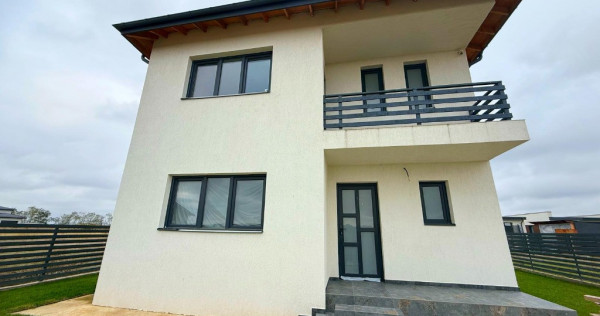 Vila Moderna Individuala / 4 Camere / 2 Bai / Teren 375 mp