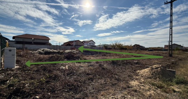 Teren intravilan 861mp – Călugăreni, Arad