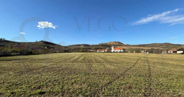 Teren intravilan de v&acirc;nzare &icirc;n Alma jud. Sibiu &ndash; 7.342 m