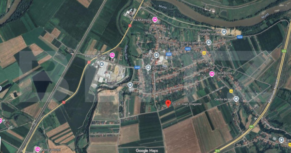 Teren cu vedere panoramică, 651 mp, Oarda