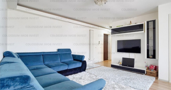 COLOSSEUM: Apartament 3 Camere 2bai mobilat utilat parcare beci Garii