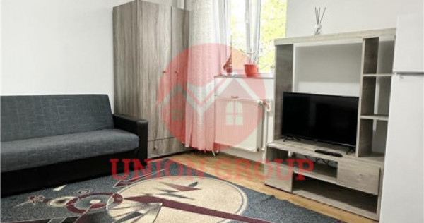 Garsoniera Complet Mobilata si Utilata, Etaj 1, zona Palas