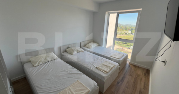 Apartament modern cu 3 camere, 65 mp, zona Nufarul