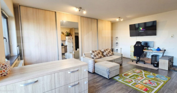 Apartament cu 2 camere, tip studio, modern, &icirc;n zona Stupini