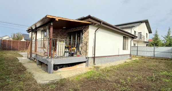 Casa pe parter | 3 camere | Teren 380mp