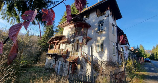 Casă / Vilă interbelica de vanzare +teren,Predeal