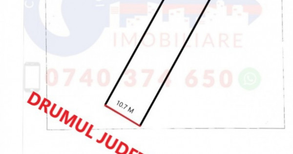 ID 7892 Teren INTRAVILAN pentru casă in *Comuna Somova