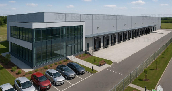 Spatii industriale si birouri 3400 mp in Popesti-Leordeni