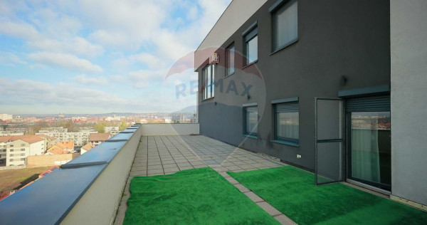 Apartament premium cu terasă panoramică în zona centra...