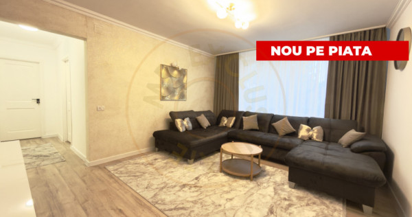 Apartament gata de mutat 3 camere Campulung etaj 1-Arges!