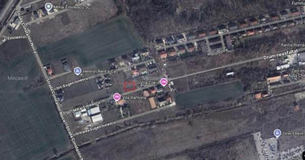 Teren intravilan Otopeni la 5 minute de patinoar 906mp