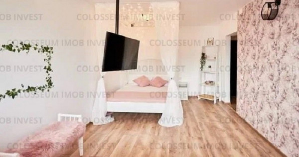 Garsoniera cocheta, spatioasa, mobilata, utilata, zona Garii!