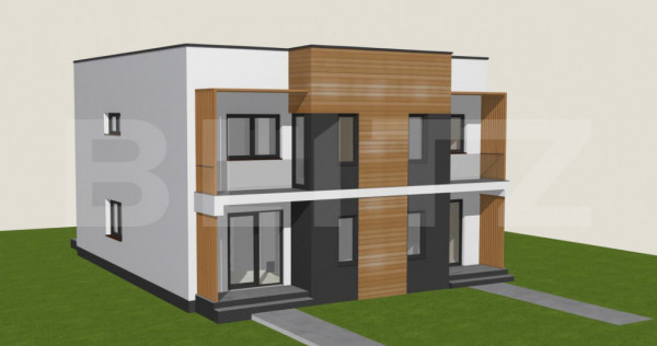 Casa tip duplex P+E, 250 mp teren, Vorovesti