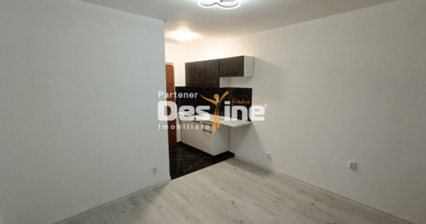 Bularga - Garsonieră 17 mp, etaj 1/4, renovată complet, AC