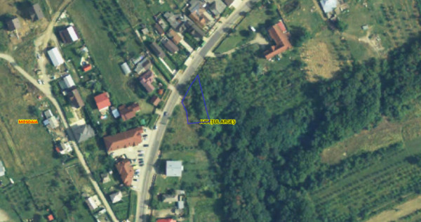 Teren de vânzare în Moșoaia, zona Primăriei