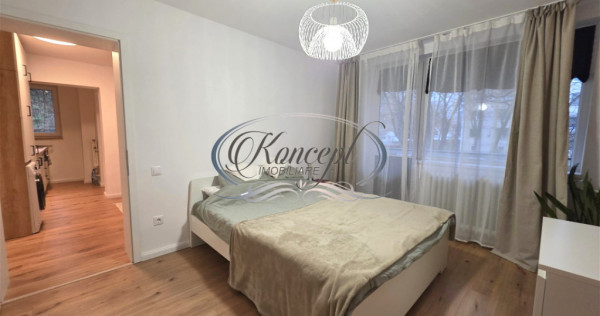 Apartament 3 camere renovat 2025, Plopilor - Sala Sporturilo