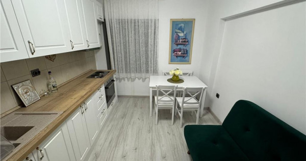 Garsoniera renovata, parter, partial mobilata si utilata, st