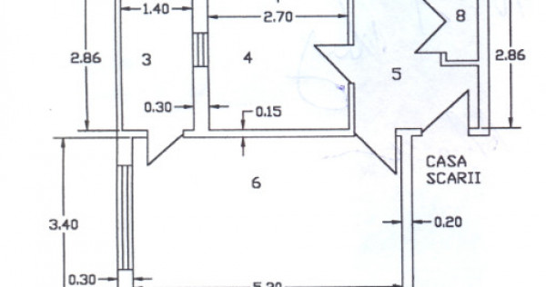 Proprietar apartament 2 camere Decomandat et.3 _Gura Leului-Fabrica